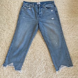Pistola cropped boyfriend jean